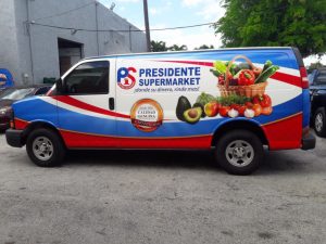 Presidente Supermarket Van